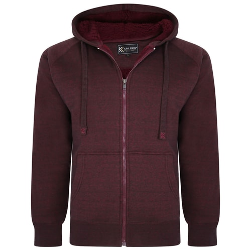 KAM Twisted Chain Sherpa-gefütterter Kapuzenpullover